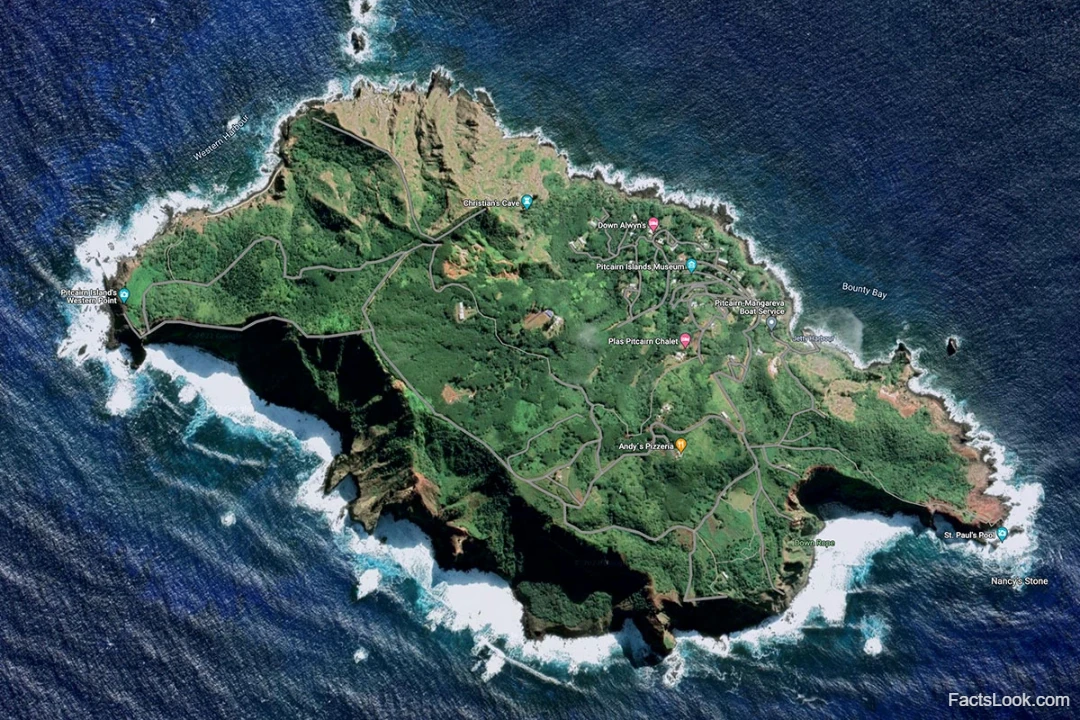 3. Pitcairn Island: Home to Descendants of the Bounty Mutineers