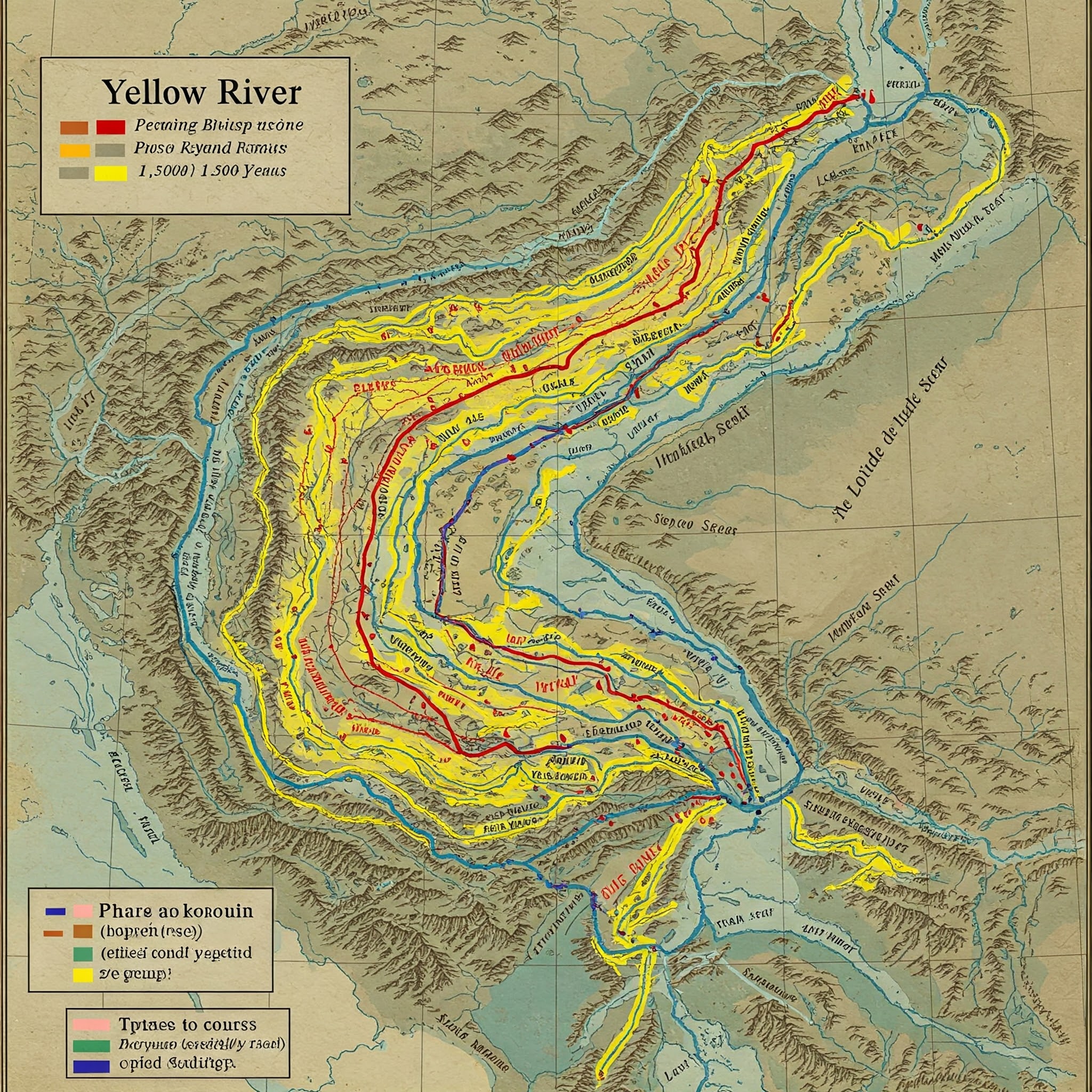 The Yellow River Has Changed Its Course Over 1,500 Times