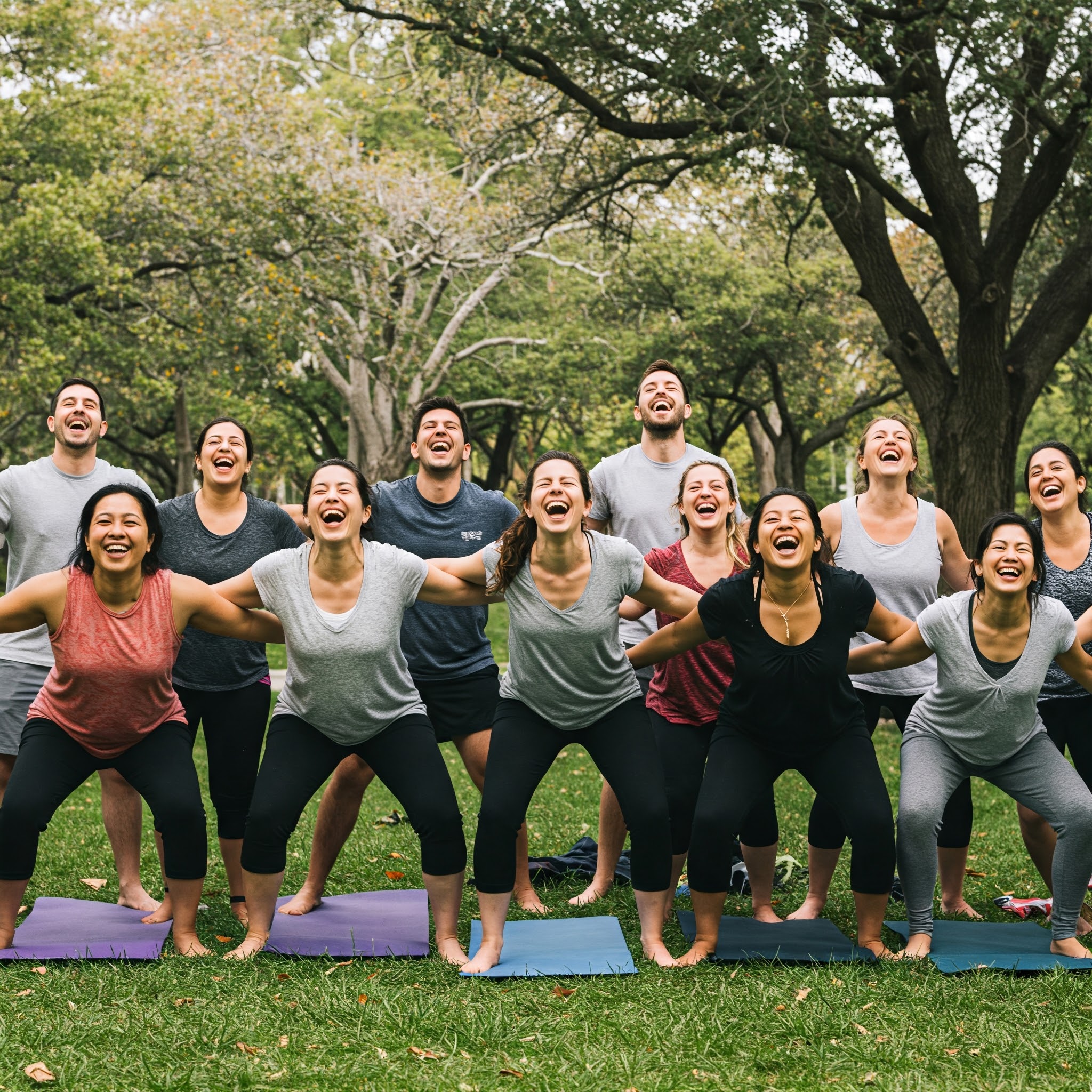 Fact 8: Laughter Yoga is a Real Thing!