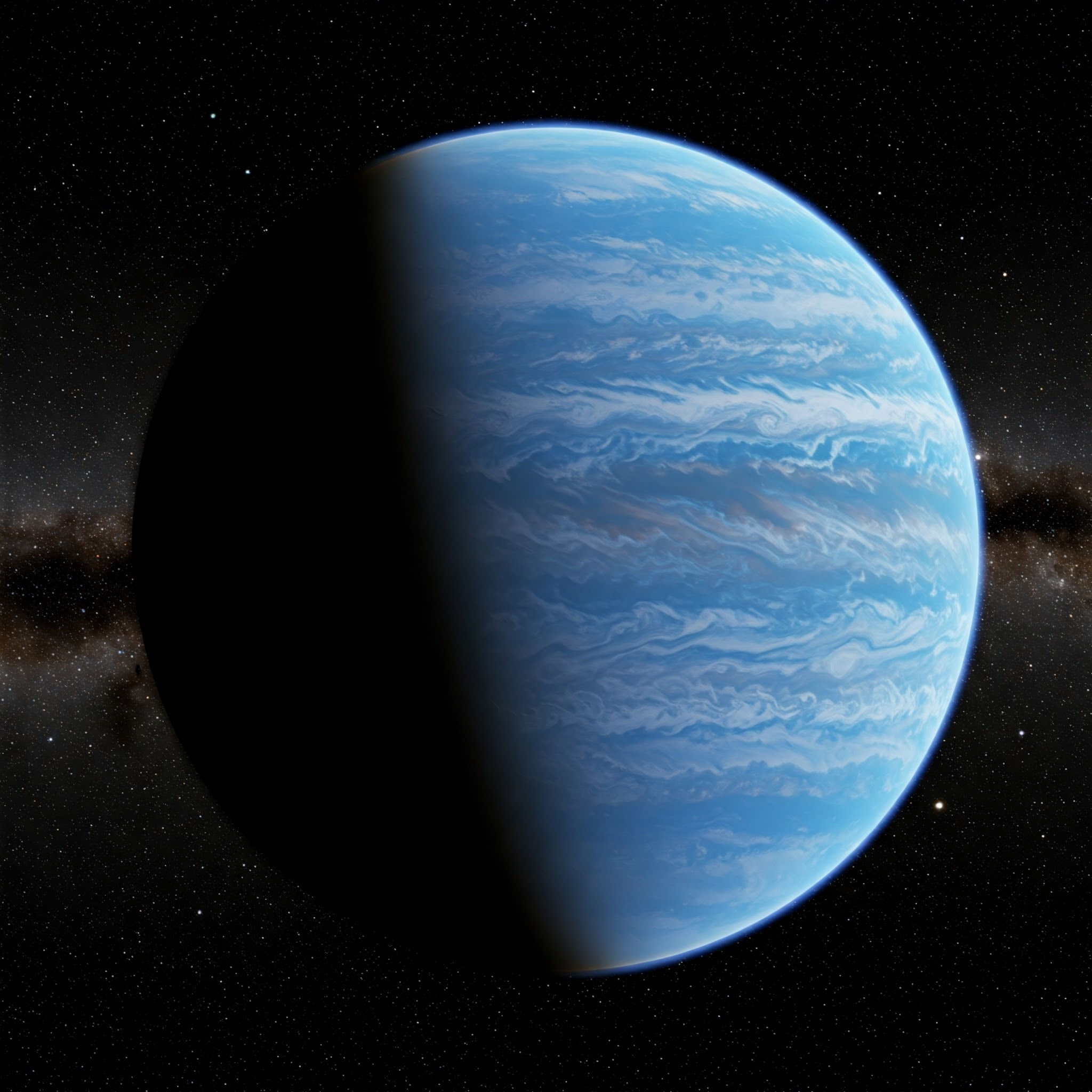 2. There’s a Planet Where It Rains Molten Glass