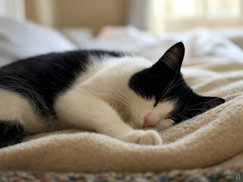 16. Cats Sleep 70% of Their Lives