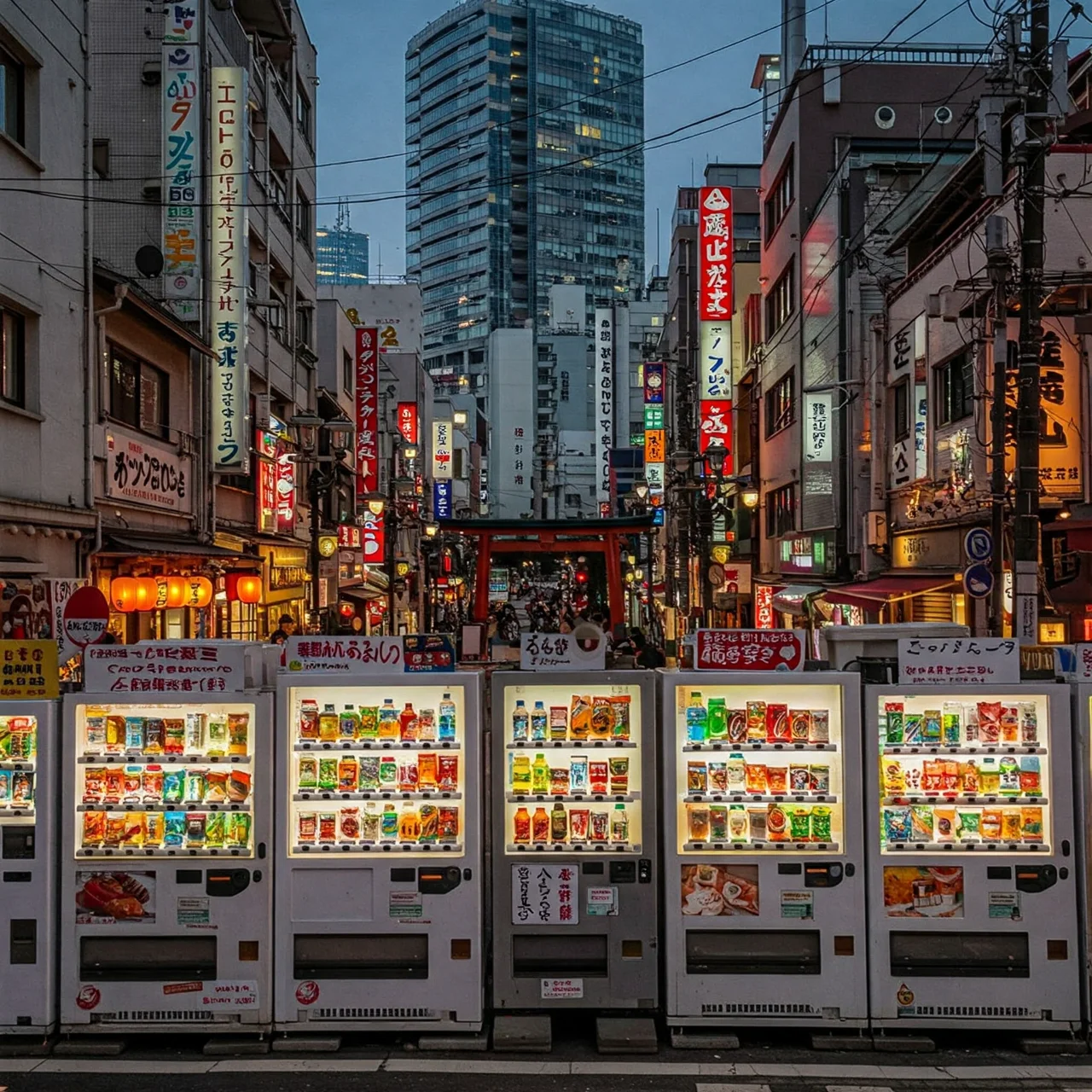 4. Japan Has More Vending Machines Than People in Some Areas