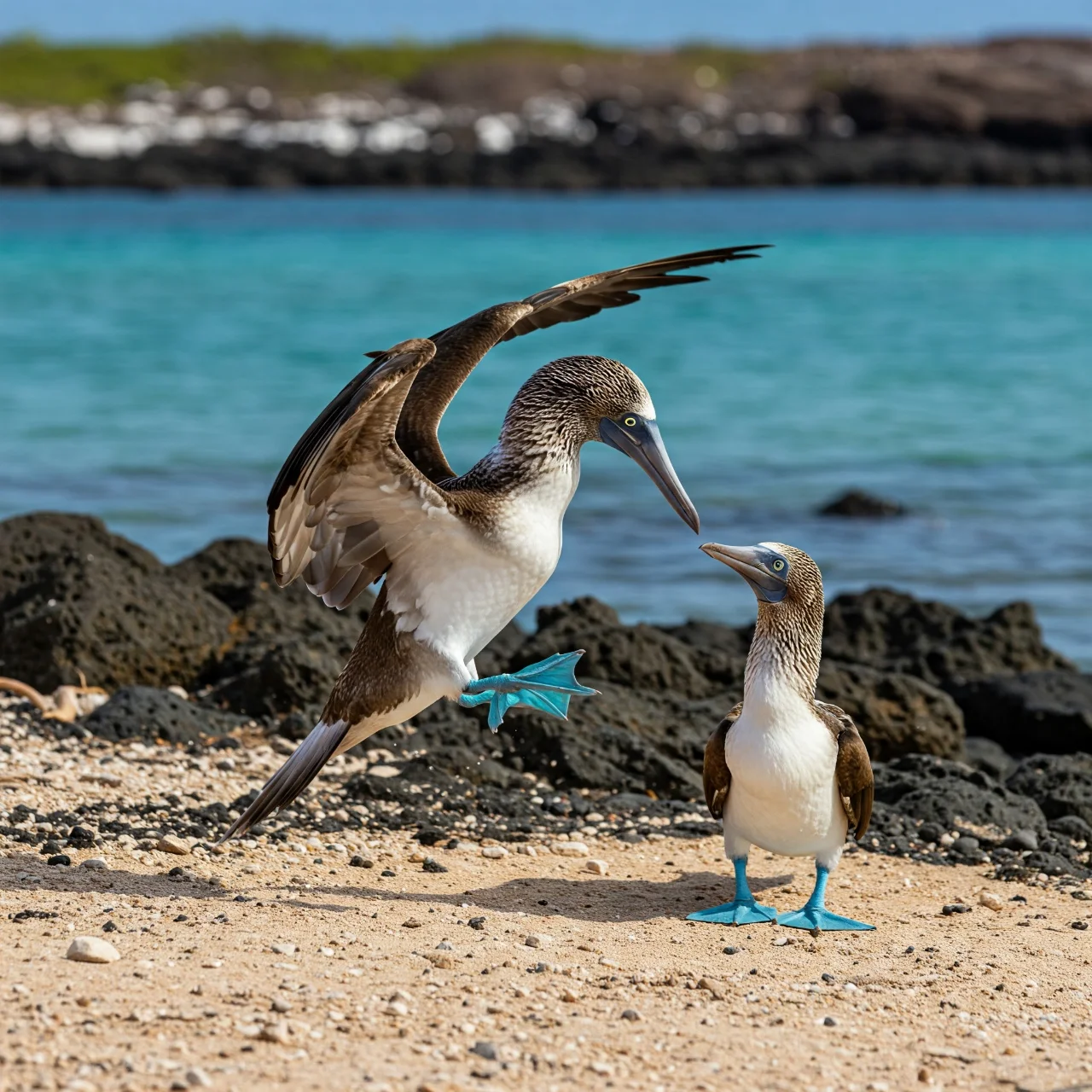 The Unique Courtship of the Blue-Footed Booby