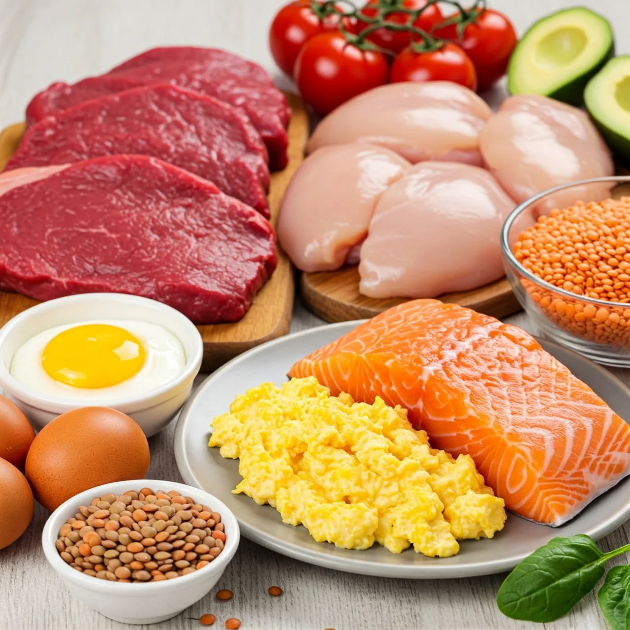9. Eating Protein Can Help You Build Muscle