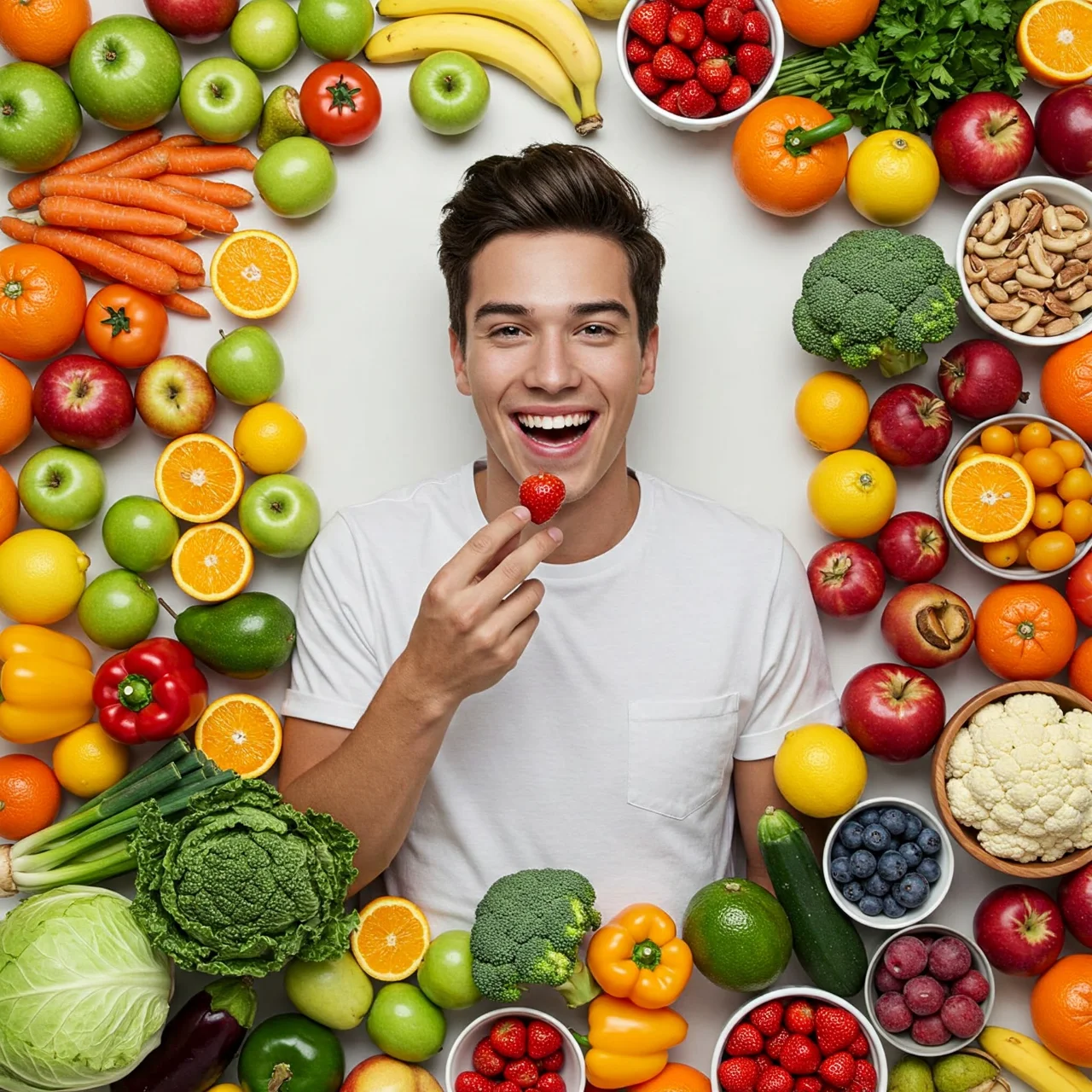 13. Eating a Rainbow of Fruits and Vegetables Is Beneficial