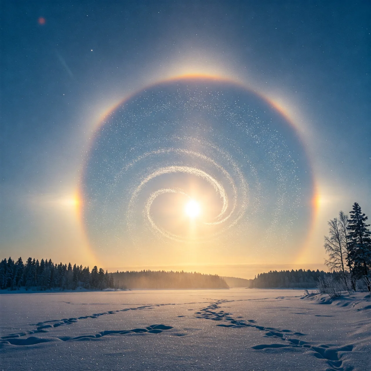 1. Diamond Dust: Sparkling Earthly Halos