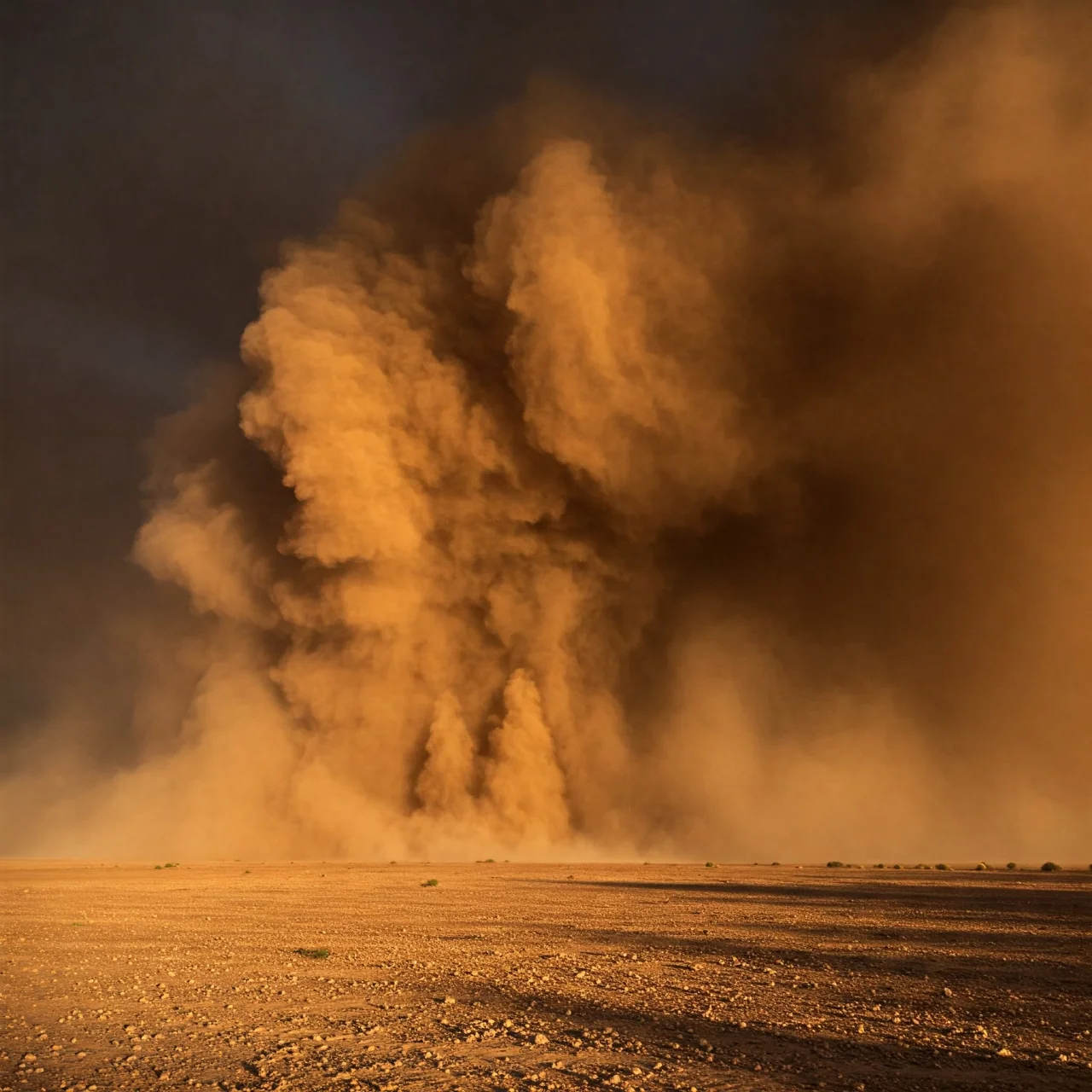 15. Haboob: Walls of Dust Devouring the Landscape