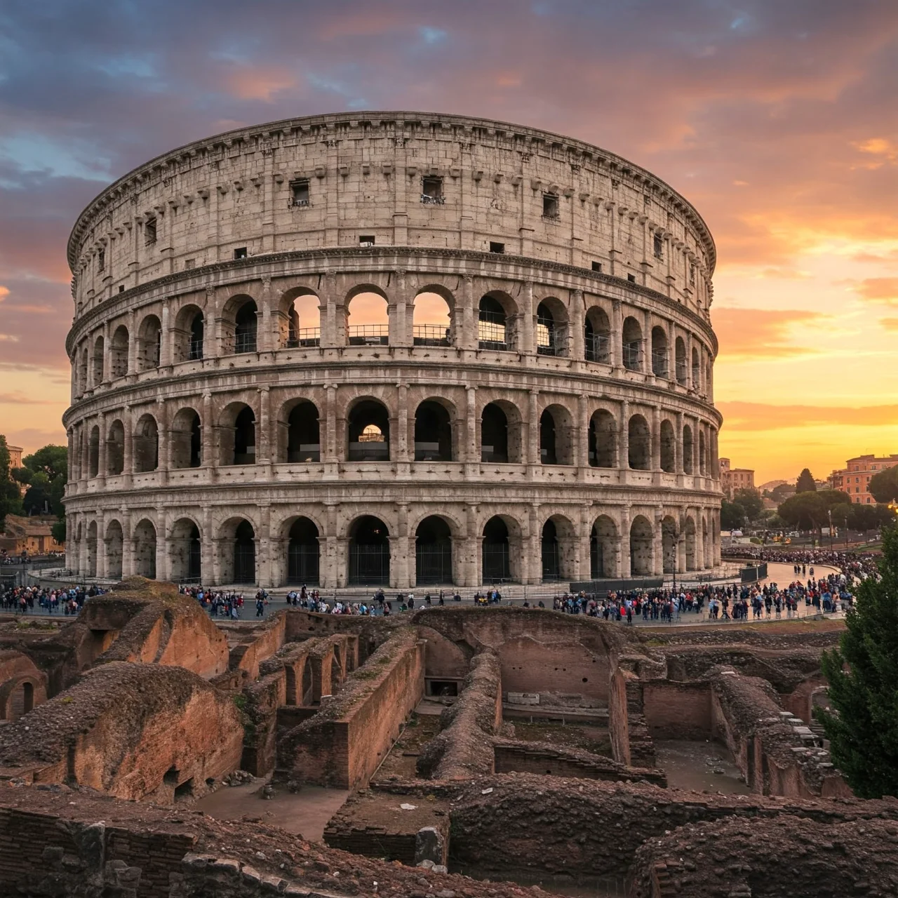 3. The Colosseum Was Once Flooded for Mock Naval Battles
