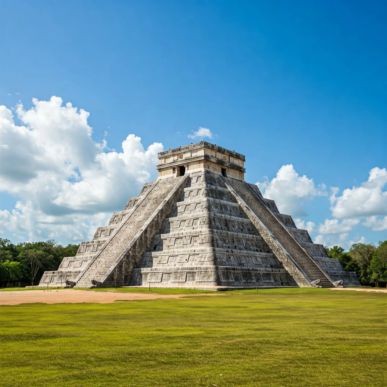 7. Chichen Itza’s Pyramid Claps Back