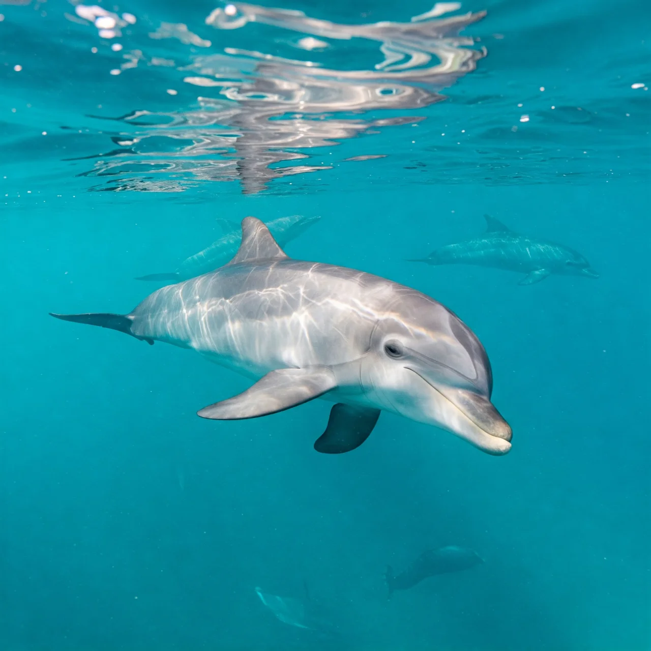 6. Sleep with One Eye Open (Literally!): Dolphins Exhibit Unihemispheric Sleep โ Half Brain Rest, Half Alert!