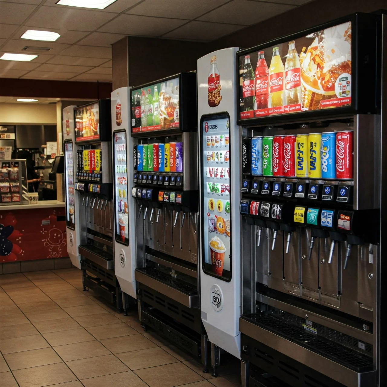 Fact #7: Soda Fountains Are Bacteria Hotspots