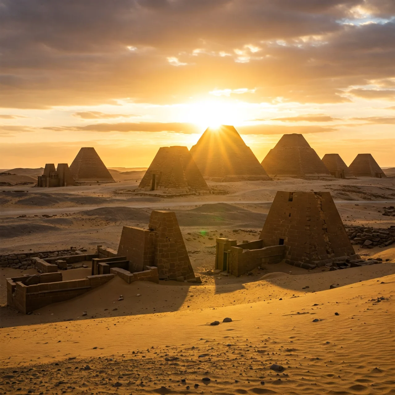 5. Sudan's Hidden Pyramids: More Than Egypt