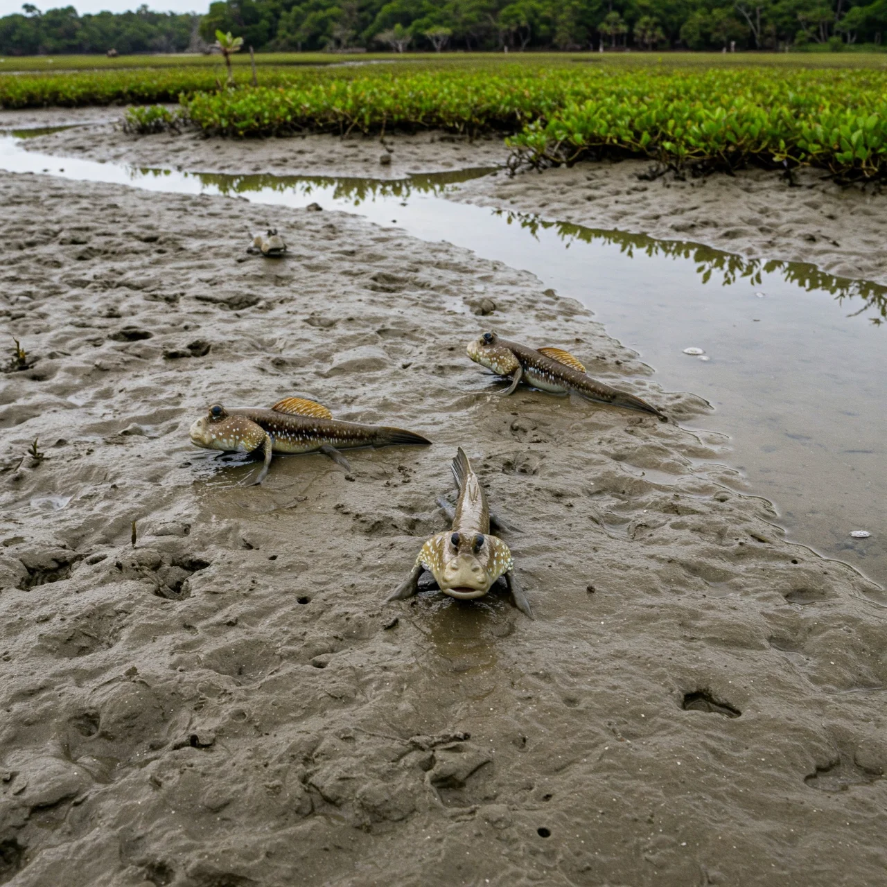 5. Mudskippers: Walking Fish That Conquer Land