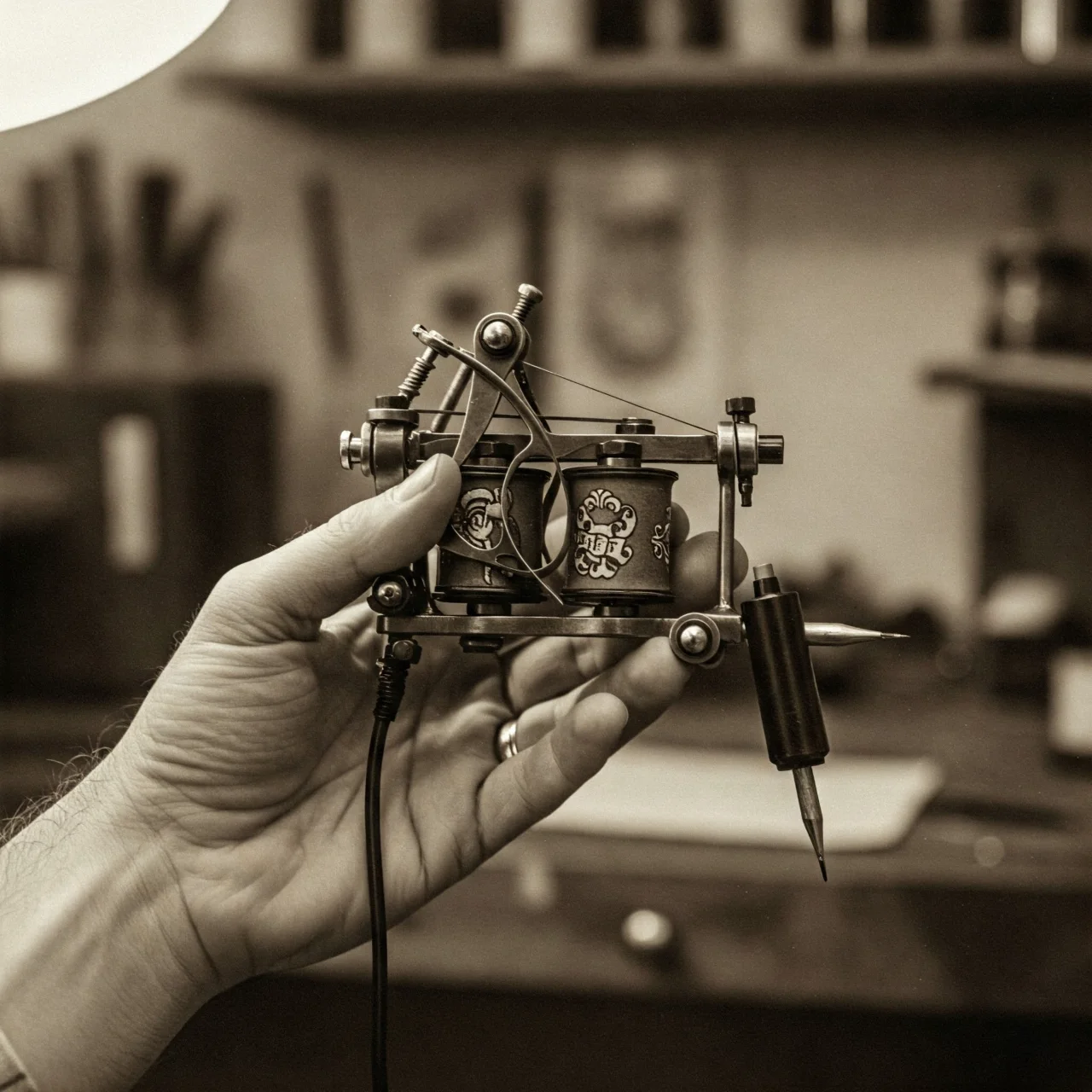 The First Tattoo Machine