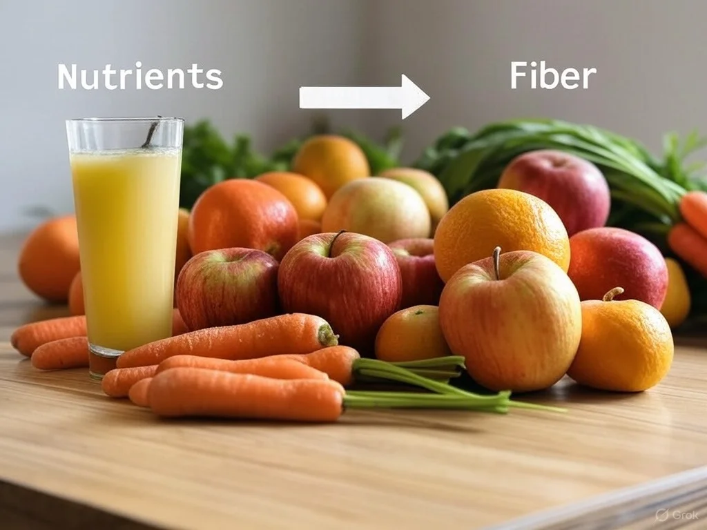 Not All Juices Are Created Equal: Fiber Matters!