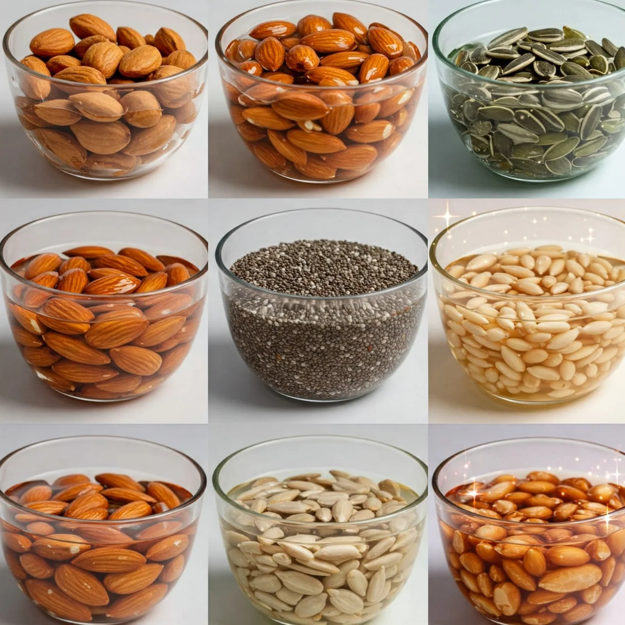 Raw Nuts and Seeds: Soaking Enhances Nutrient Bioavailability