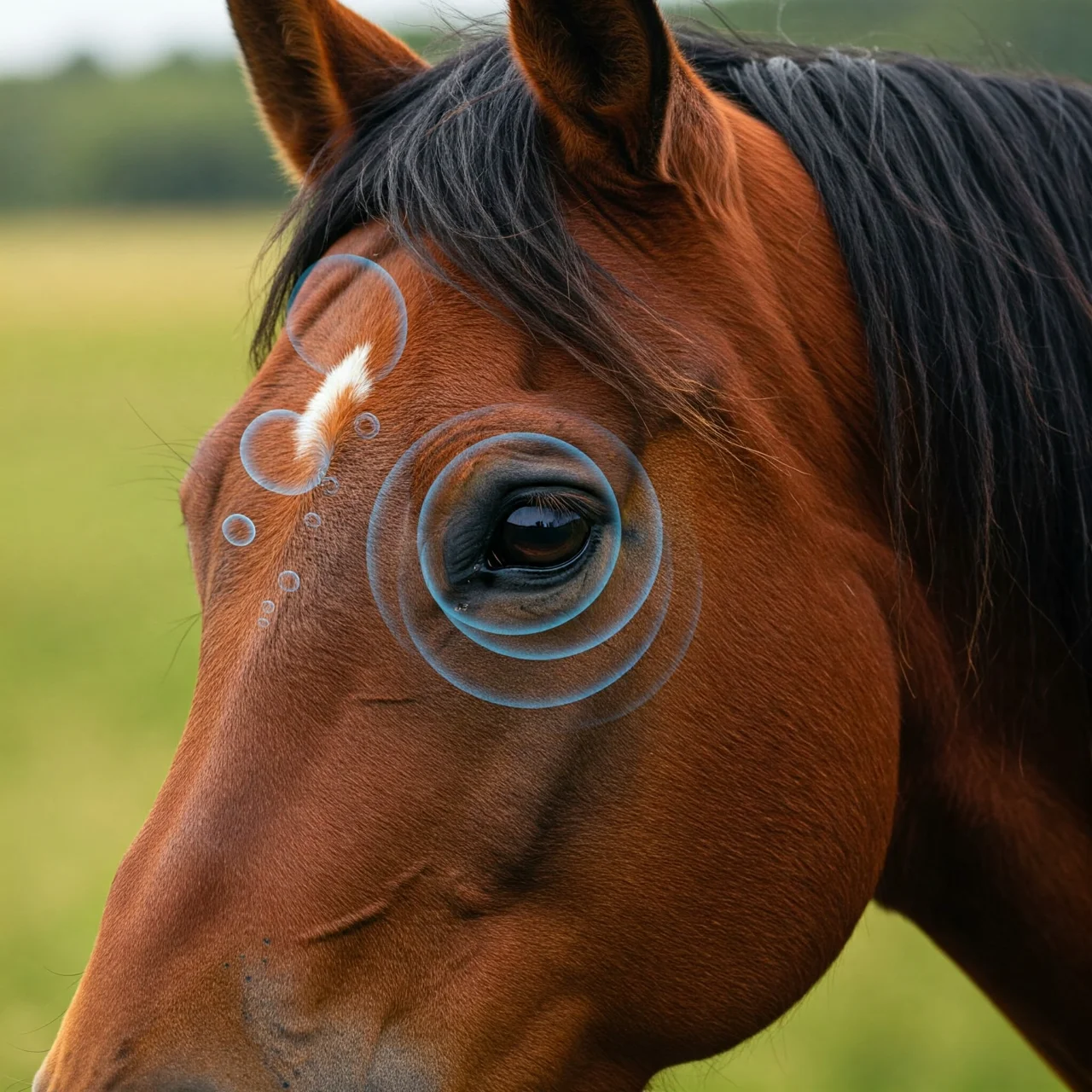 1. Horses Possess Near 360-Degree Vision!
