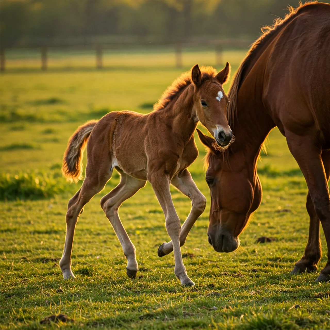 4. Foals Can Stand and Run Within Hours of Birth!