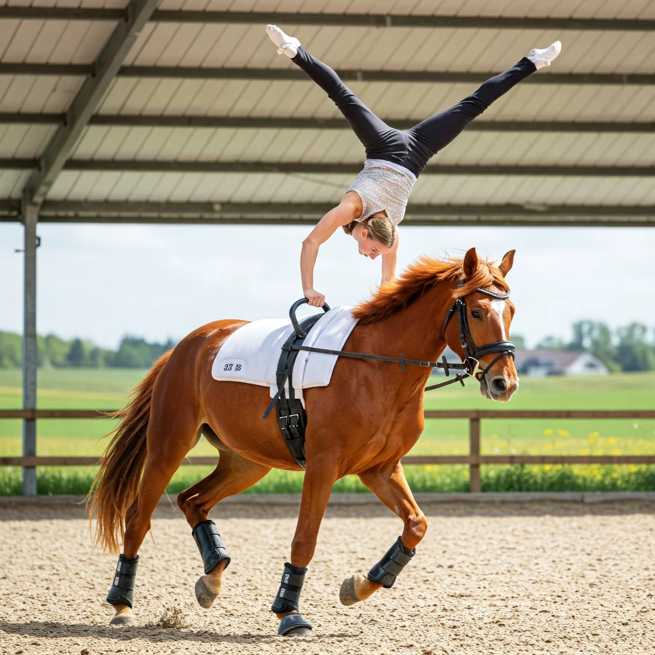 16. Equestrian Vaulting: Gymnastics on Horseback!