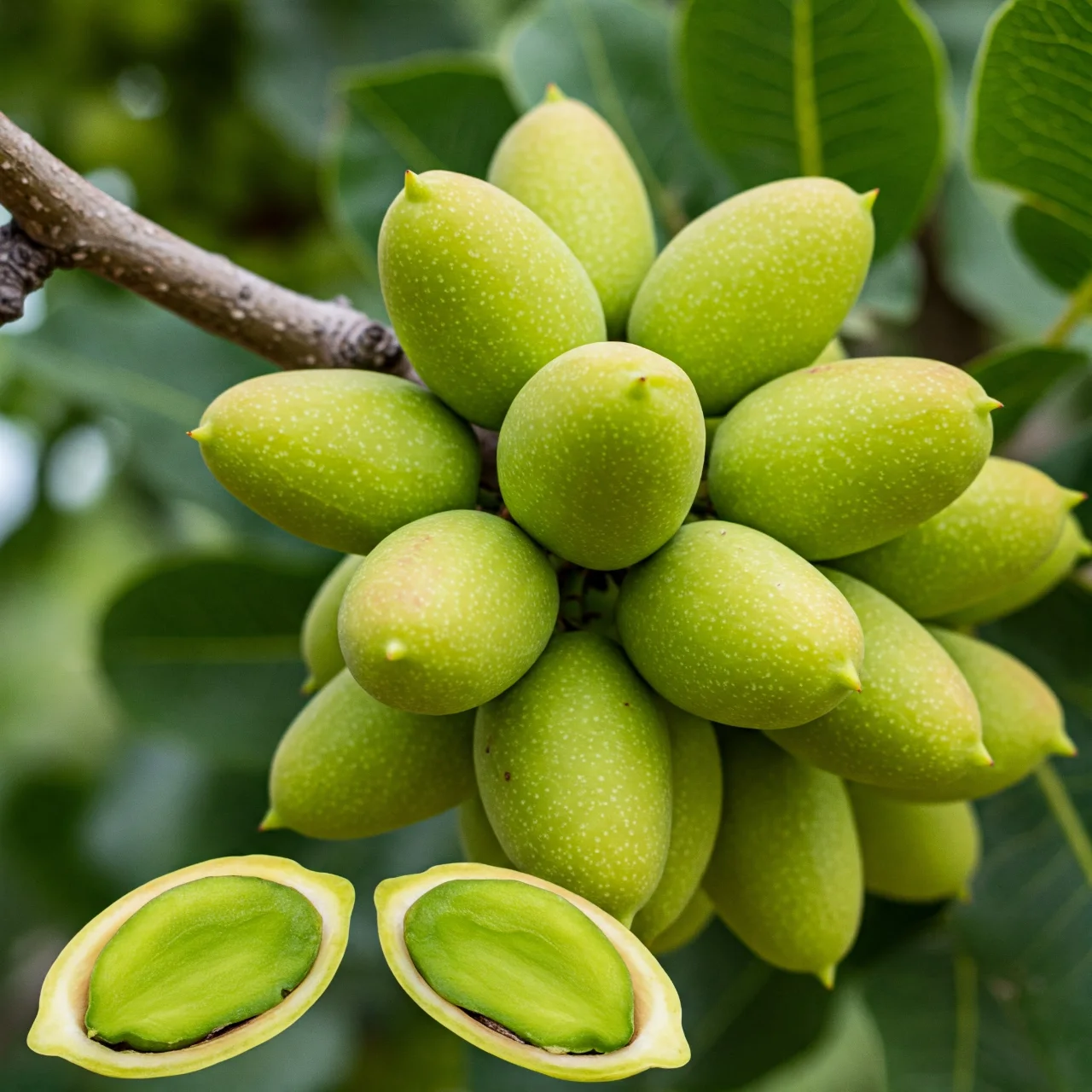 The Color of Pistachios Comes Naturally: No Artificial Dye Needed!