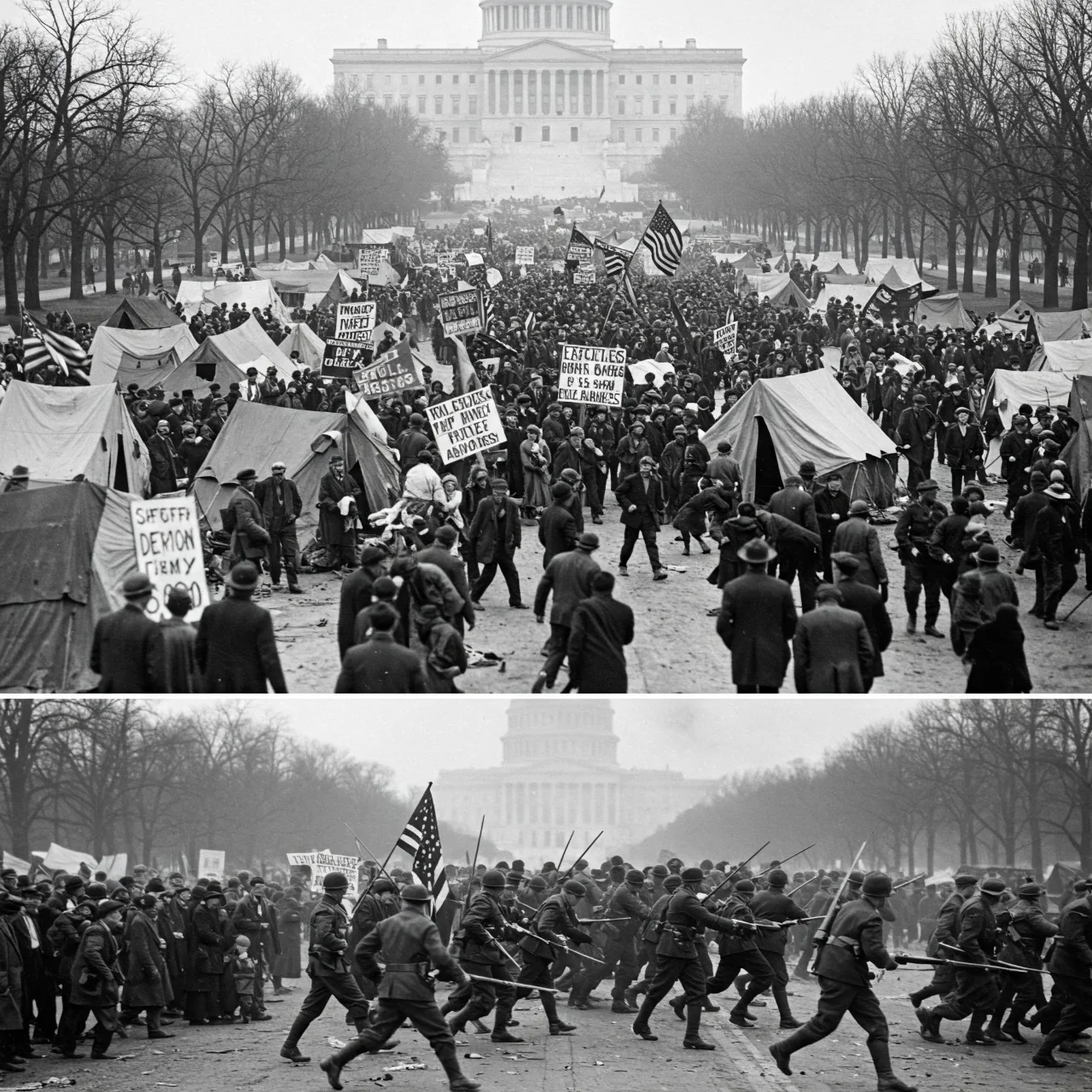 The Bonus Army & Veteran Protests