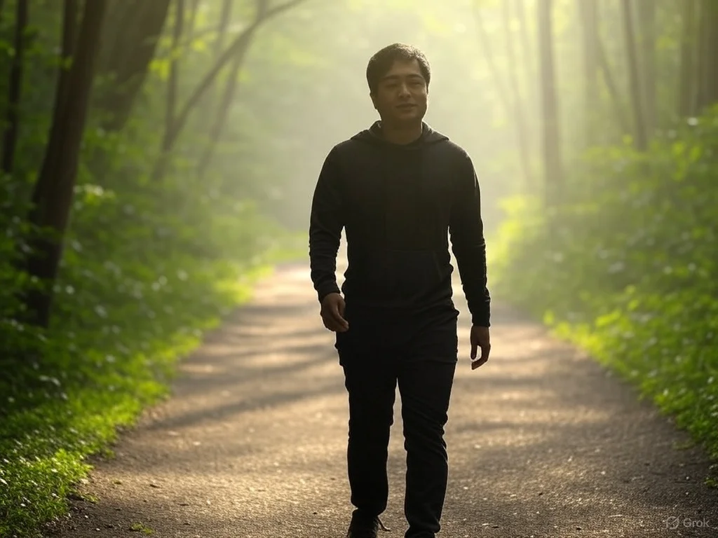 Walking Helps Reduce Stress