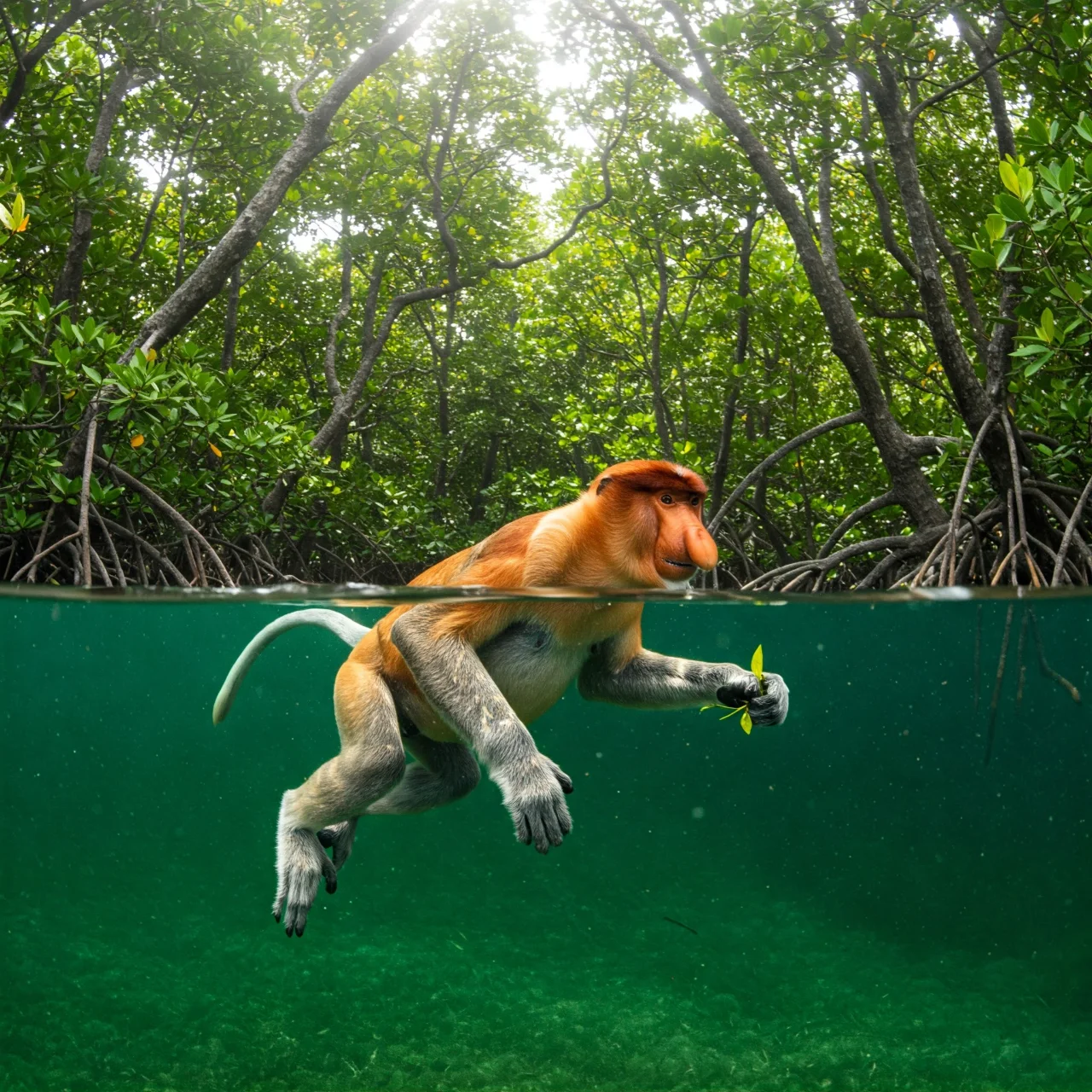Fact 12: Some Monkeys are Primarily Aquatic