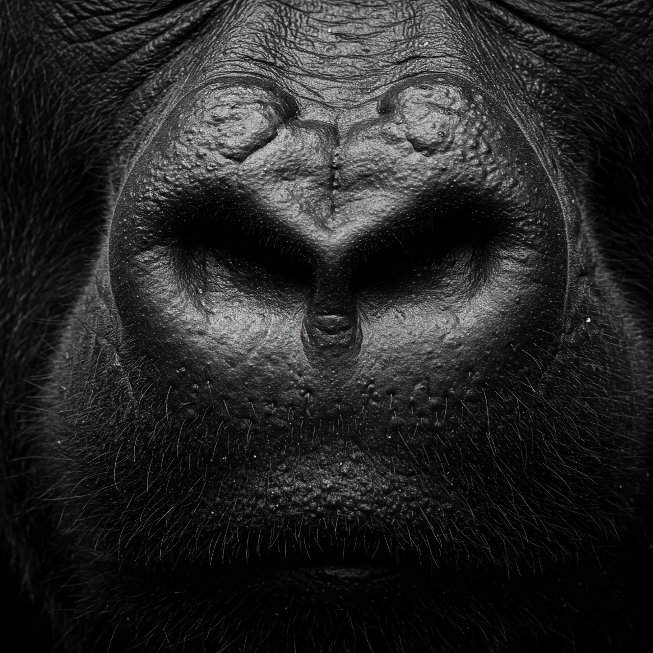 Fact 30: Gorillas Have Unique Nose Prints