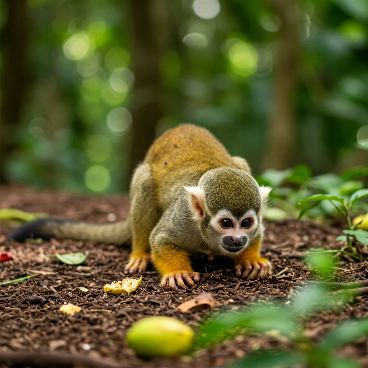 Fact 49: Squirrel Monkeys have a strong sense of smell
