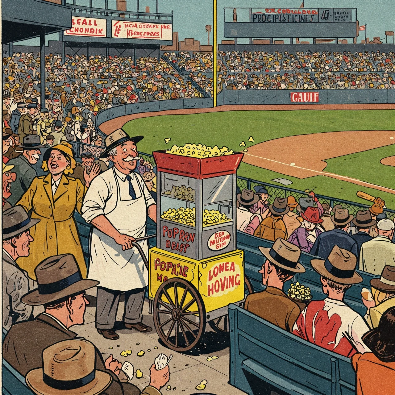 The Connection Between Popcorn and Baseball