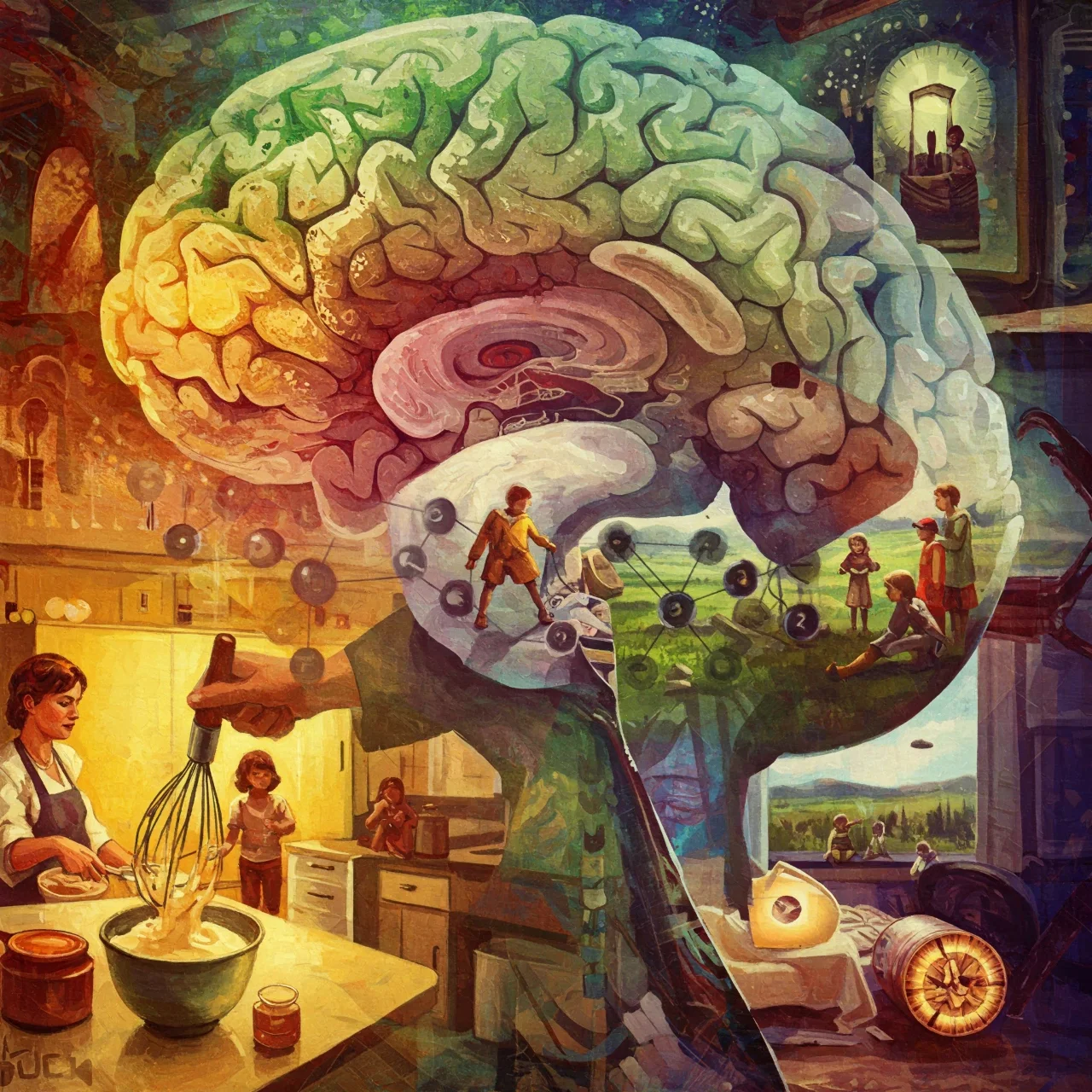 Long-Term Memories are Not Stored in One Place
