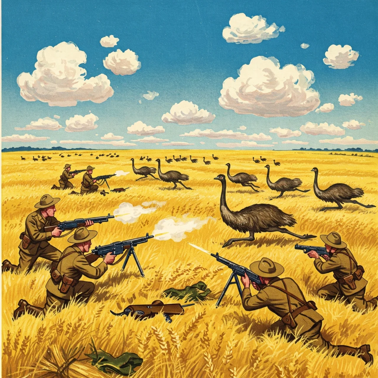 The Great Emu War (1932)