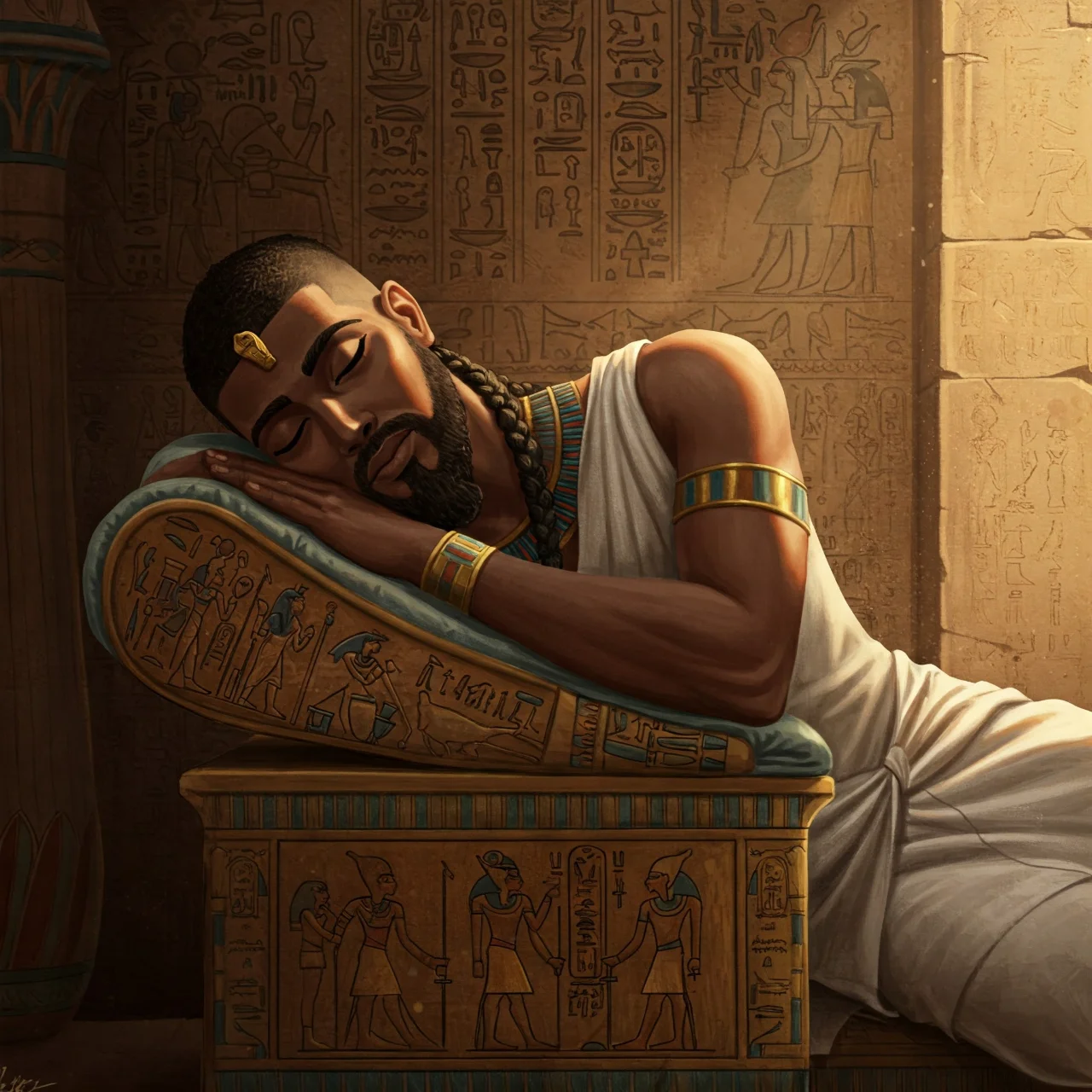 Ancient Egyptians Slept on Headrests