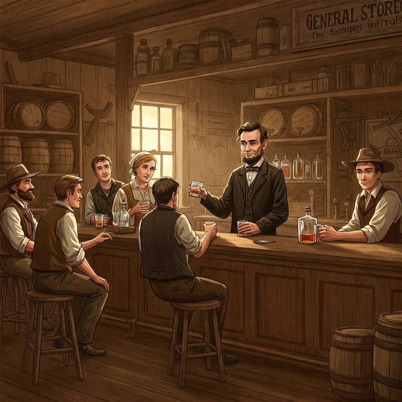 Abraham Lincoln Was a Licensed Bartender
