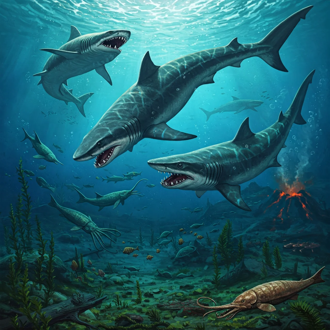 Sharks Predate Dinosaurs!