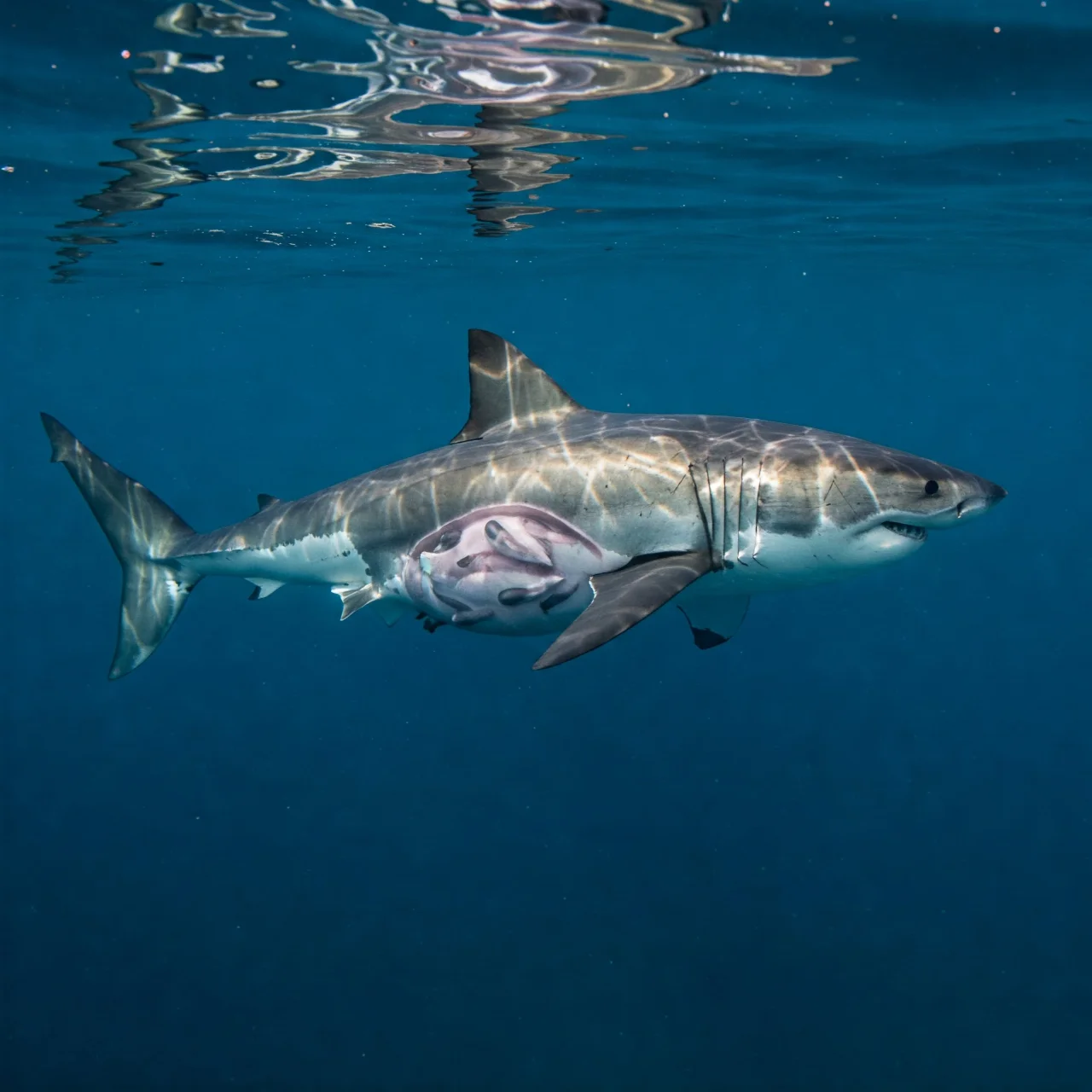 Some Sharks Give Birth to Live Young