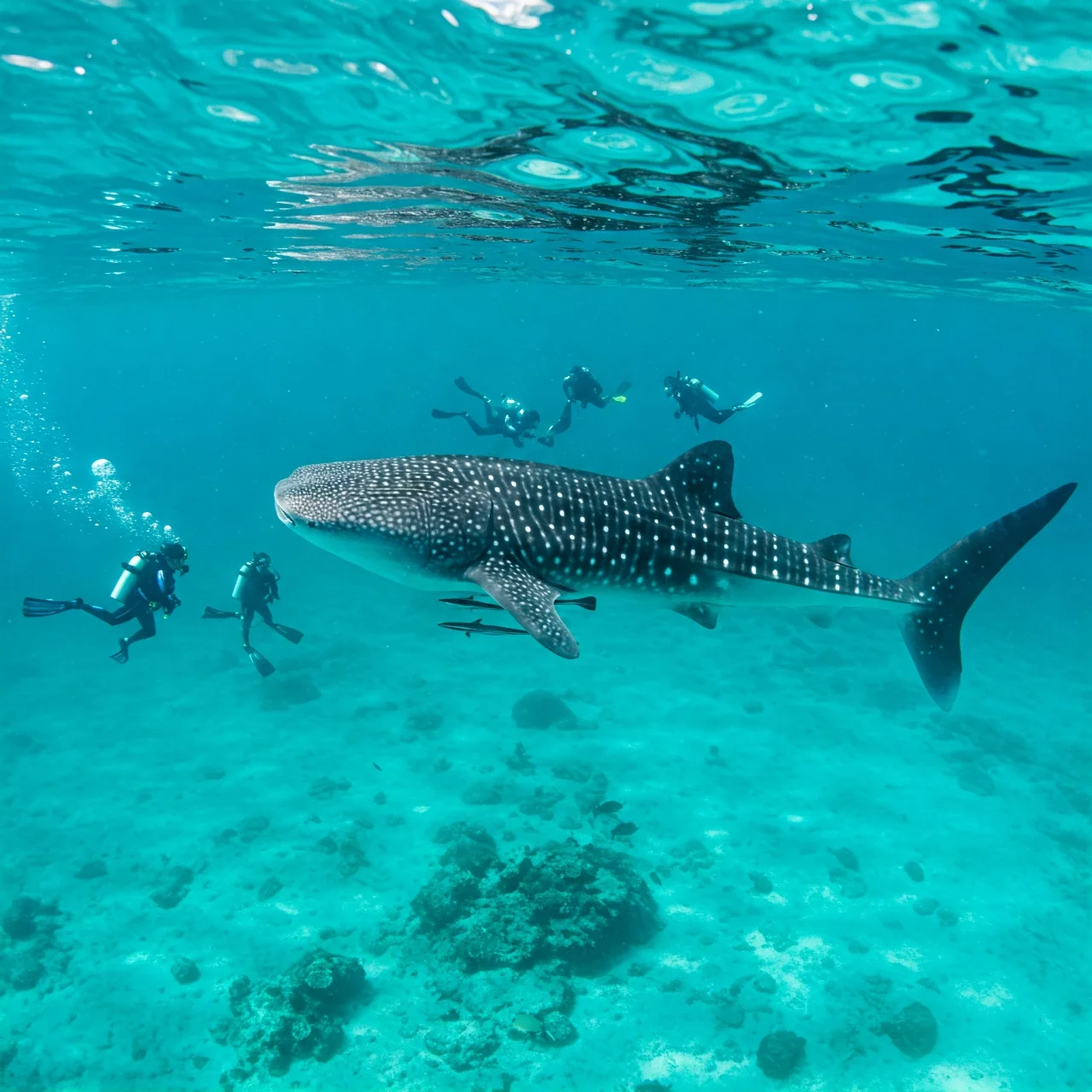 Whale Sharks Are Gentle Giants