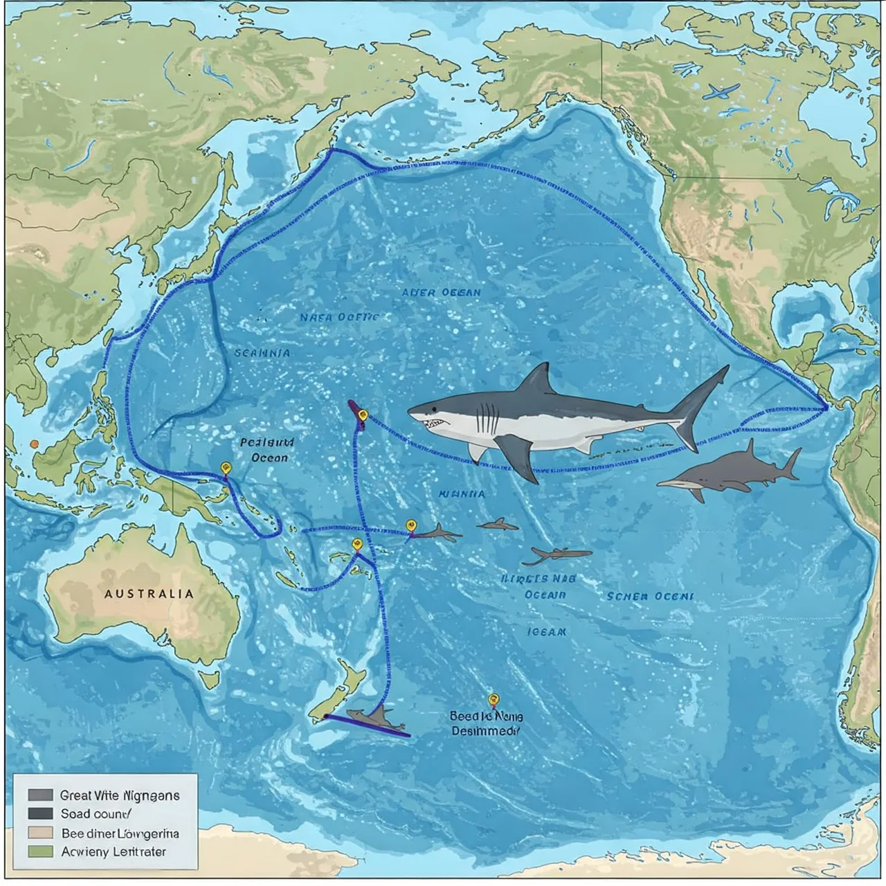 Some Sharks Migrate Incredible Distances