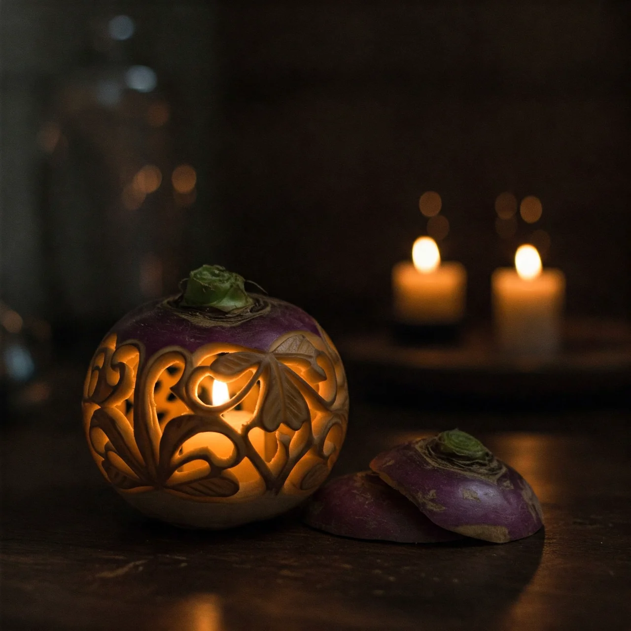 Turnips Were the Original Jack-o'-Lanterns
