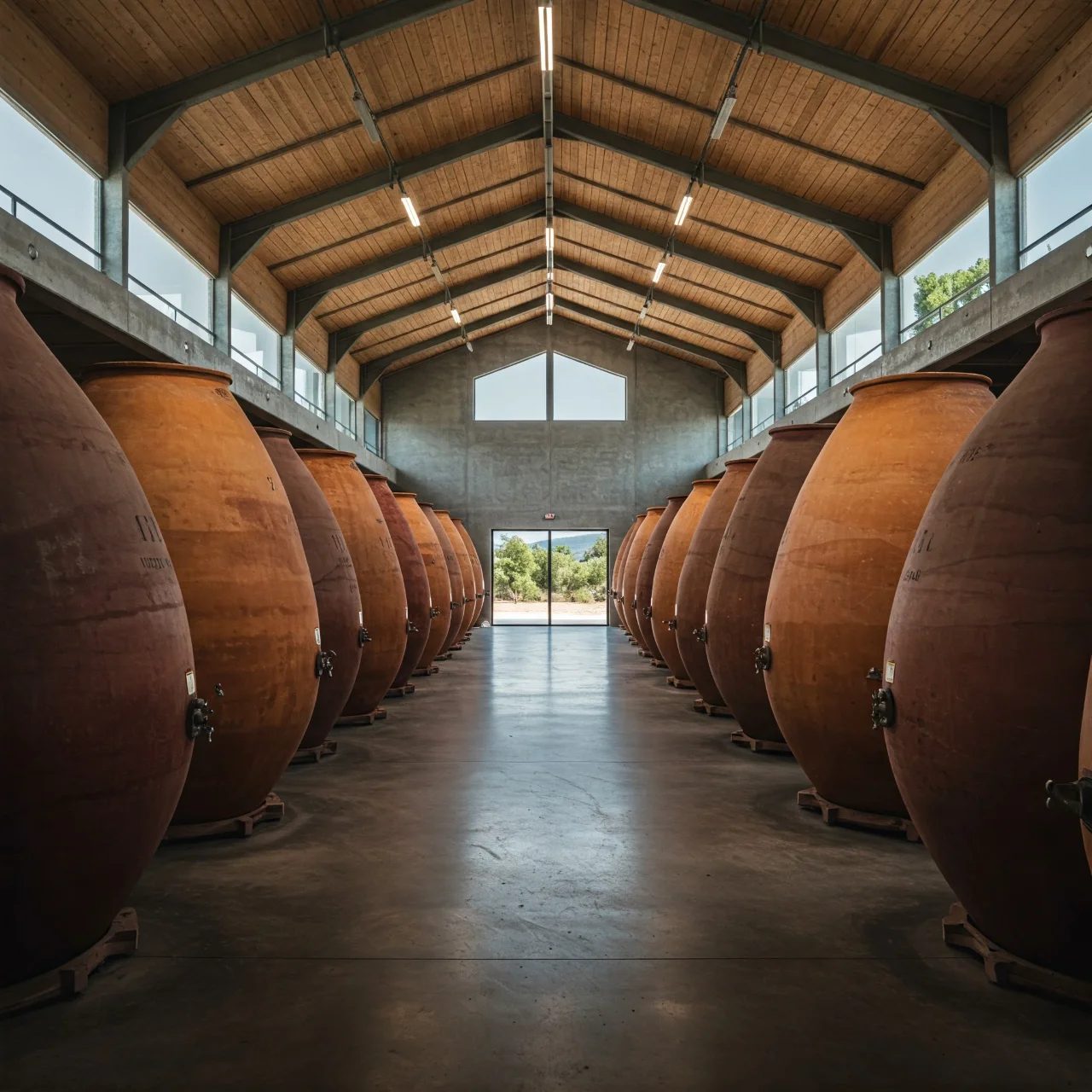 The Ancient Art of Amphora Aging