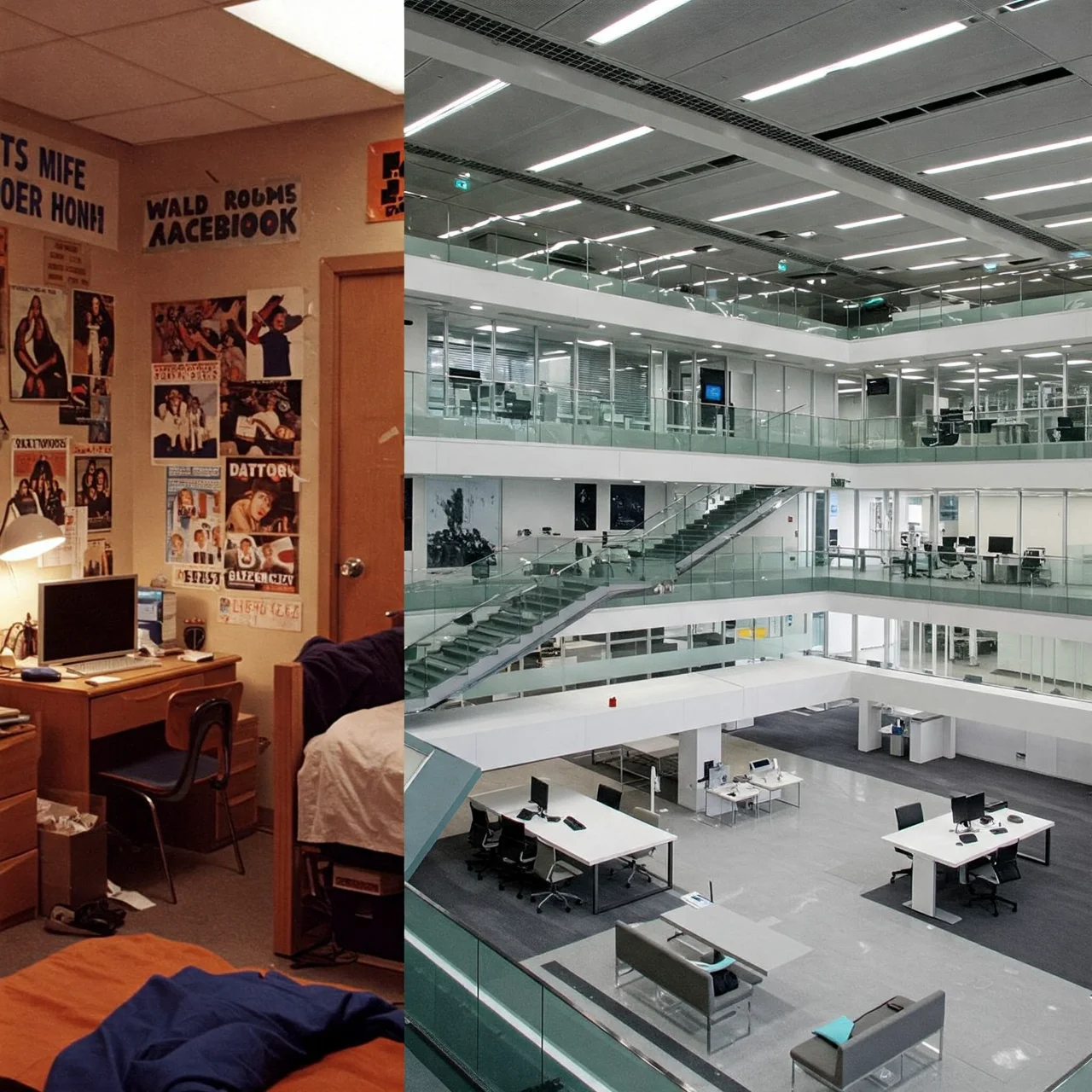 Fact #17: Facebook's Original Office Was in a Dorm Room
