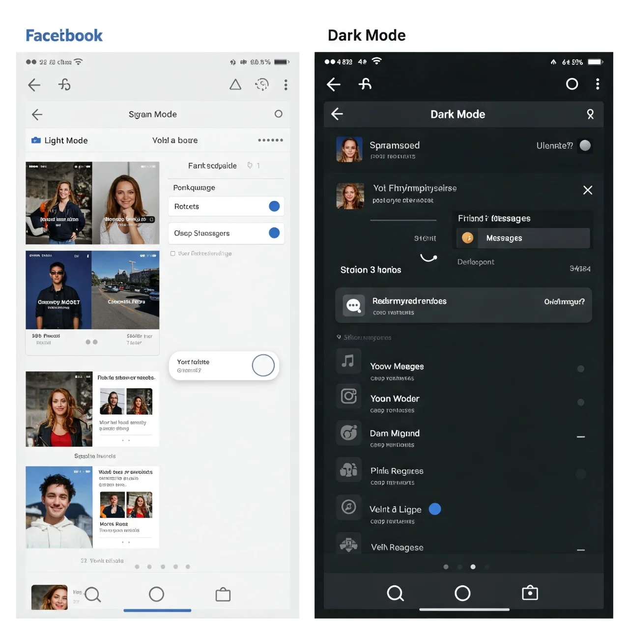 Fact #46: Facebook's 'Dark Mode' Option Caters to User Preferences