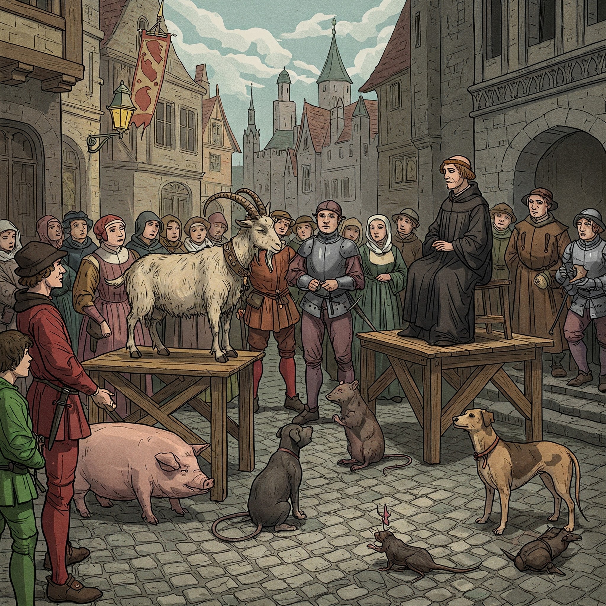3. Medieval Animal Trials