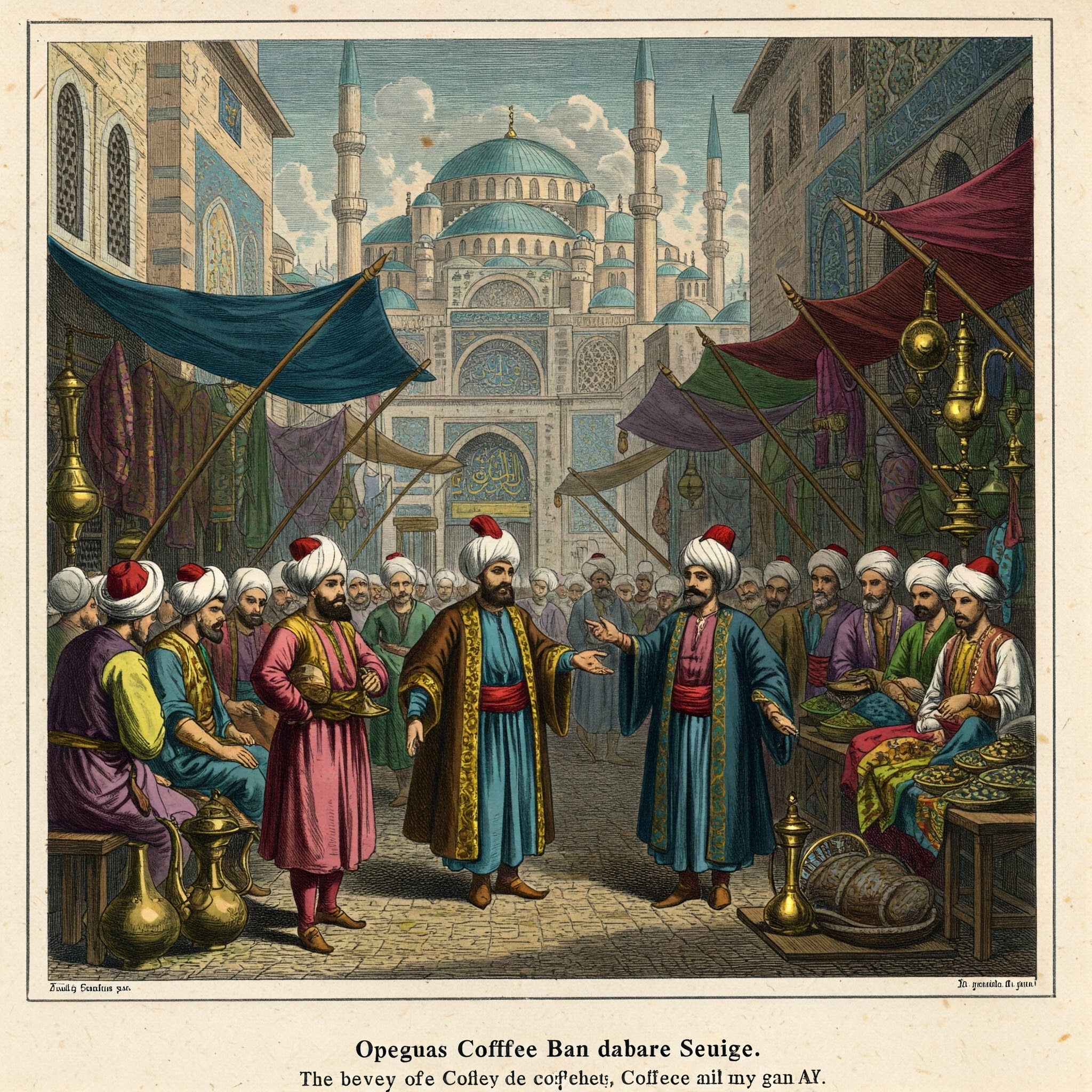 6. Coffee Banned in the Ottoman Empire (17th Century)