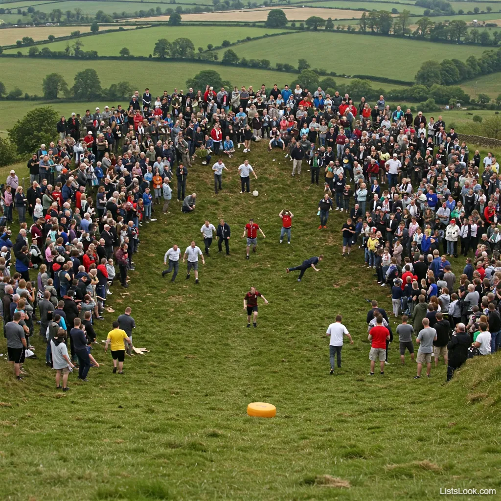 1. Cheese Rolling Festival (England)