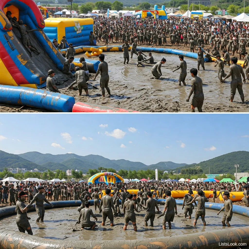 5. Boryeong Mud Festival (South Korea)