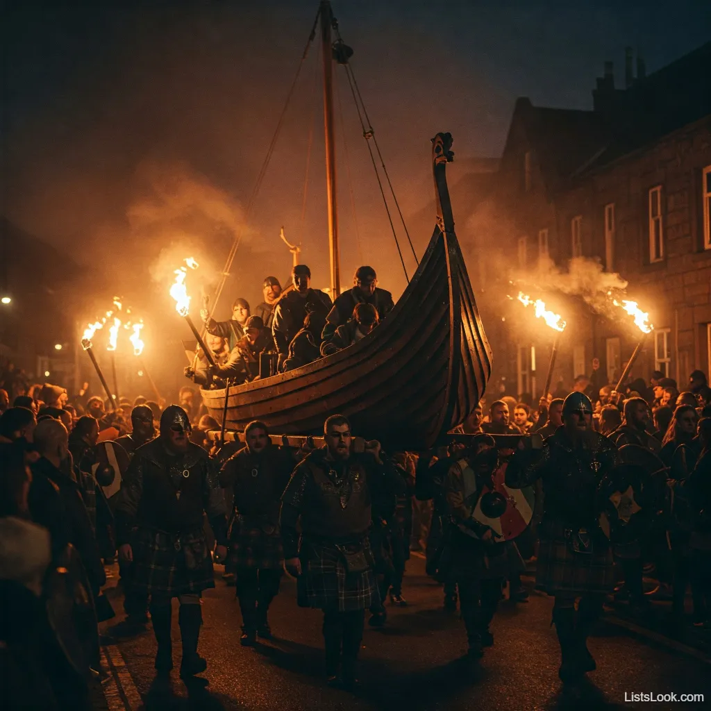 9. Up Helly Aa (Scotland)