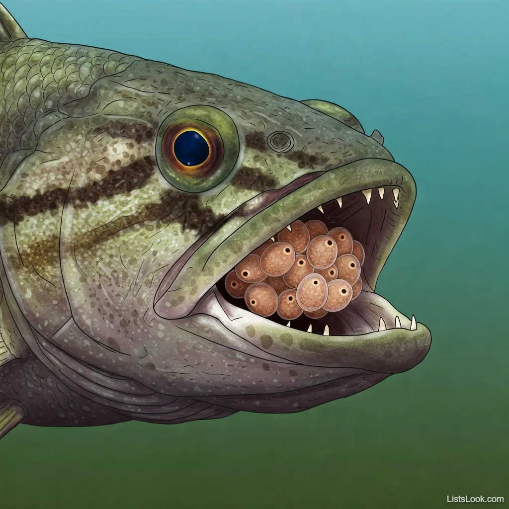 2. Jawfish Fathers Incubate Eggs in Their Mouths