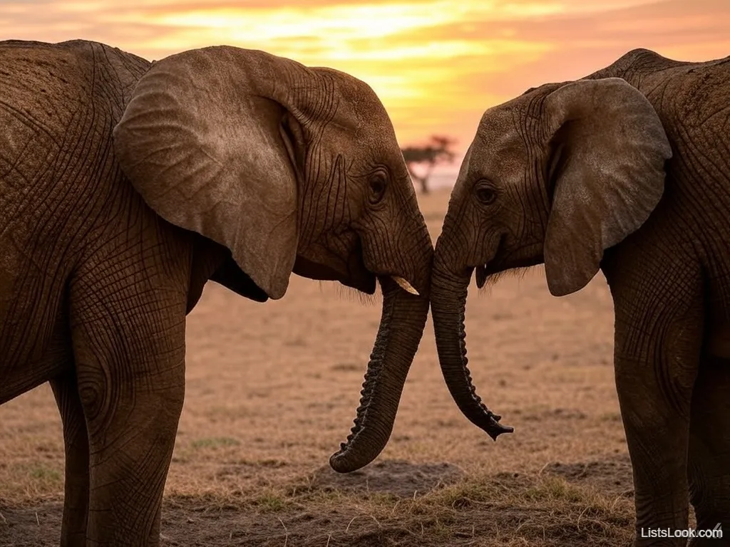 8. Elephants Communicate Using Infrasonic Vibrations