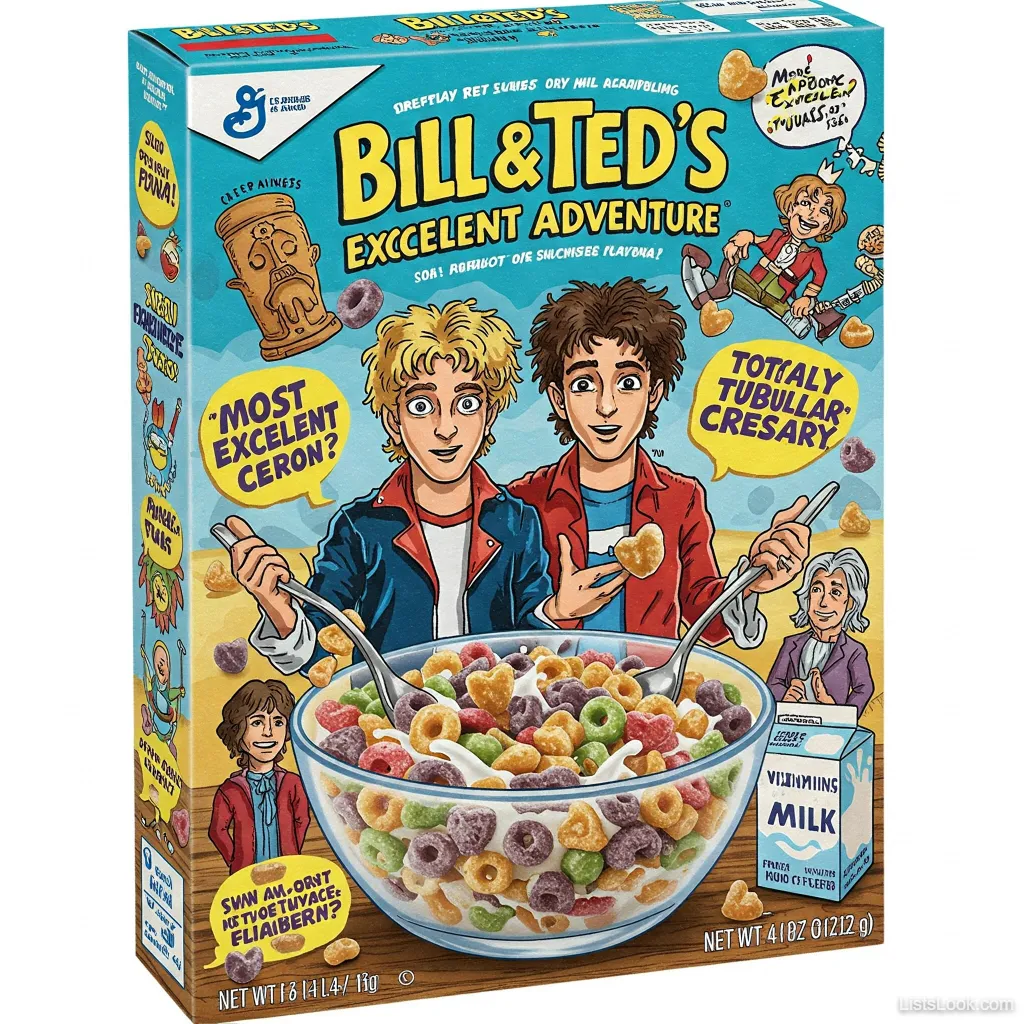 8. Bill & Ted's Excellent Cereal Adventure: Breakfast, Excellent!